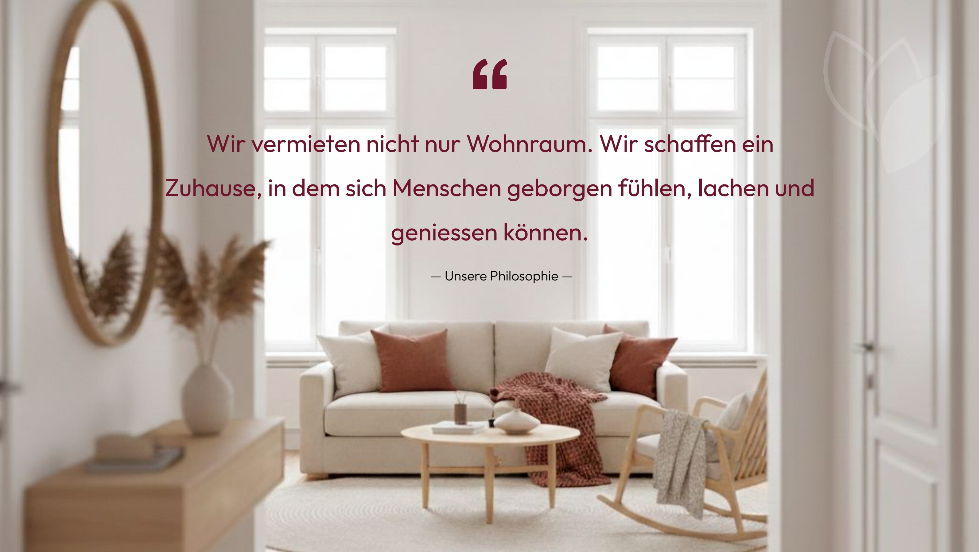 Gemütliches Wohnzimmer